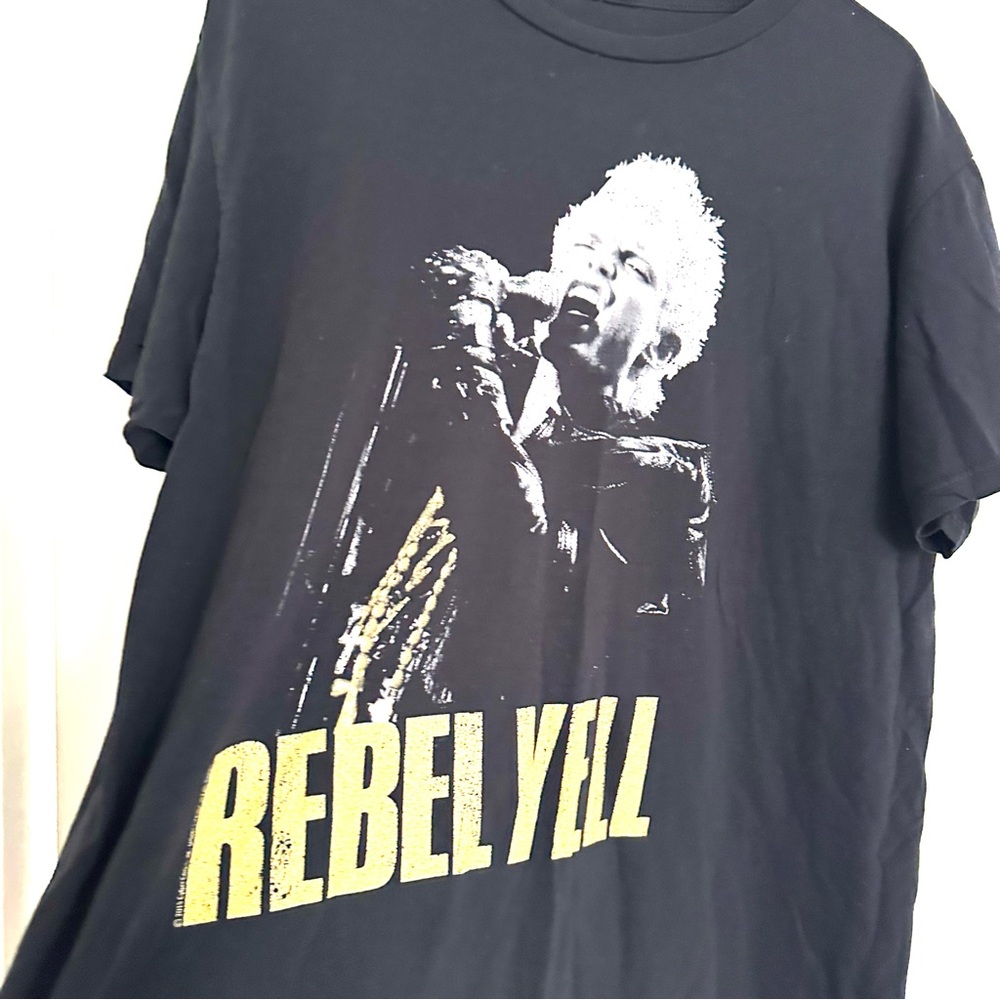 Billy Idol “Rebel Yell” Concert Tee – Rock & Roll T-Shirt - Picture 2 of 4